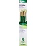 Princeton RealValue Long Handle Mixed Media Natural Variety Brush Set, 4/Set, 3 Sets/Bundle (PBXPR9118-3)~#|#~2A06A915-1C87-4BEE-BE8B0D1C7C2D8B73_sc7