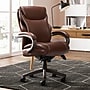 La-Z-Boy Hyland Ergonomic Faux Leather Swivel Executive Chair, Brown (CHR10044C)~#|#~2A07CD10-84AA-47D5-BB9AD24F2D07A7E2_sc7