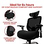 Staples Hyken XL Ergonomic Fabric Swivel Big & Tall Chair, Black (ST63145)~#|#~2A07EDE1-9C02-45F8-9CB54A278F802B54_sc7