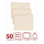Staples Reinforced Classification Folder, 3/4" Expansion, Letter Size, Manilla, 50/Pack (ST62729)~#|#~2A09396A-849D-4980-969D07ED6E875641_sc7