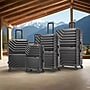 InUSA Aurum 4-Piece Hardside Spinner Luggage Set, TSA Checkpoint Friendly, Black (IUAURSMLXL-BLK)~#|#~2A0A70E7-0E82-4835-A29DC19CBD70D237_sc7