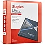 Staples 1 1/2" 3-Ring View Binder, D-Ring, Orange (26442-CC)~#|#~2A12CB5F-312A-4BDF-A9991245075AACDC_sc7