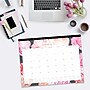 2027 Blue Sky Joselyn 22" x 17" Monthly Desk Pad Calendar, Pink/Gray (102714-27)~#|#~2A13B4F8-1C6F-4FE6-A6E43FF9E1612CB6_sc7
