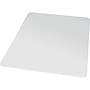 Staples Office Chair Mat, Clear Floor Mats, Low-Pile Carpets, 48 x 36 Inch, Smooth Glide~#|#~s1225849_sc7