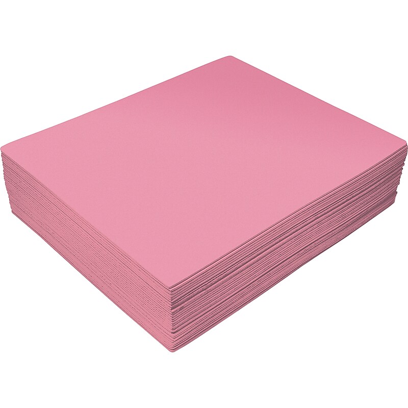 Better Office EVA Foam Sheet, Pink, 30/Pack (01216) image 1
