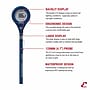 Escali Easy-Read Stainless Steel Digital Food Thermometer, Blue (DHP4)~#|#~2A1D4763-33E5-4CC5-970B06B92EA87913_sc7
