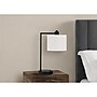 Monarch Specialties Inc. Incandescent Table Lamp, Matte Black/Ivory (I 9646)~#|#~2A1E8857-DEB9-4A76-B5776F9E00838CD1_sc7