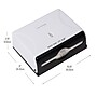 Mind Reader Folded Paper Towel Dispenser, White (PTWIDE-WHT)~#|#~2A1FD5E8-F428-460A-94A7609EF071D968_sc7