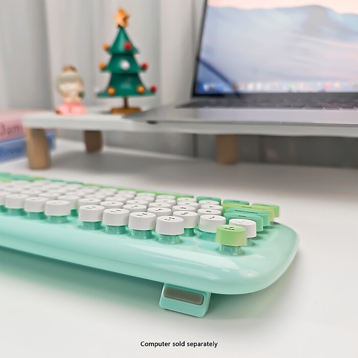 SaharaCase Wireless Ergonomic Keyboard and Laser Mouse Combo