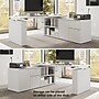 Bush Business Furniture Stratus 72"W Electric Adjustable Standing Desk with Storage, White (SUT020WH)~#|#~2A2B297E-6CB9-4EF6-881E15D287F41DB9_sc7