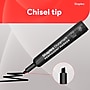 Staples Duramark Tank Marker, Chisel Tip, Black, 36/Pack (ST62928)~#|#~2A2DF672-0457-4DBA-86CA89BA099C8253_sc7