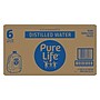 Pure Life Distilled Water, 1 Gallon. Bottle, 6/Pack (NLE12532472)~#|#~2A2FEAA0-0D61-4016-867CC9FA0FF9C87E_sc7