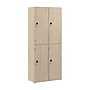 Bush Business Furniture Assure 72"H 2-Tier Natural Elm Storage Lockers (AUS130NEK)~#|#~2A33E5D0-A92A-43D7-832B5A02115CEE22_sc7