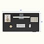 FlexiSpot E7 Commercial 48''W Electric Rectangular Adjustable Standing Desk, Black (E7BCOM4824-B)~#|#~2A343670-84FA-4B75-9A0811FD9AC5B62C_sc7