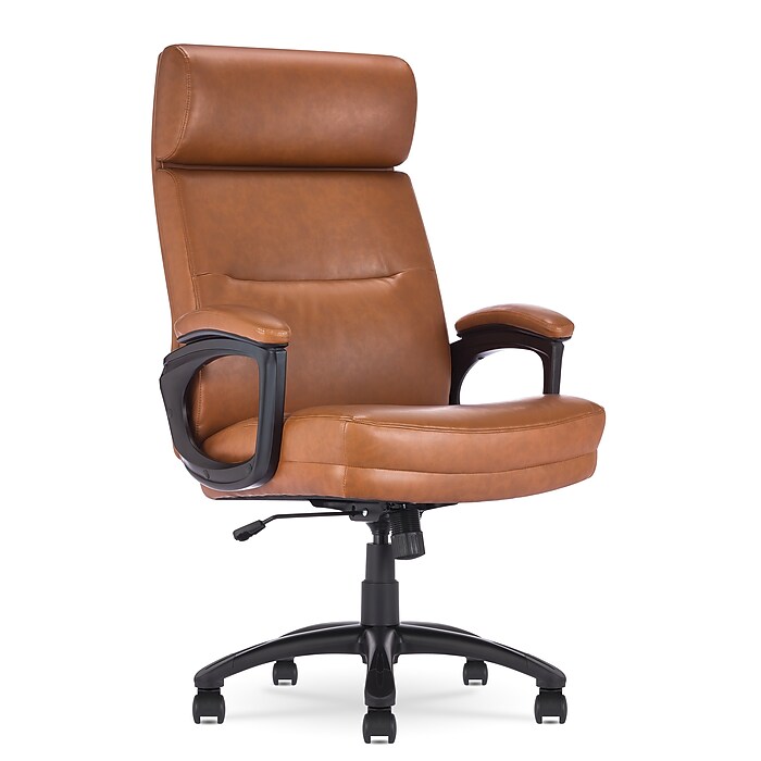 Serta Comfort Big & Tall Ergonomic Bonded Leather Swivel Executive