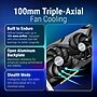 PNY NVIDIA GeForce RTX 5080 OC Triple Fan PCIe 5.0 16GB GDDR7 Gaming Graphics Card, 2295 MHz Core, Black (VCG508016TFXPB1-O)~#|#~2A3AA825-34F2-4B78-913AA0E8FEB85F16_sc7