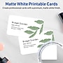 Avery Business Cards, 2" x 3-1/2", Matte White, 80/Pack (95320)~#|#~2A3BE68D-FF84-4B07-8765D17FD7D8D91A_sc7