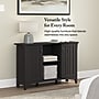 Bush Furniture Salinas Storage Cabinet with Doors, Vintage Black (SAS147VB-03)~#|#~2A3D0D75-BF0C-453D-B9E47DFF84B20F48_sc7