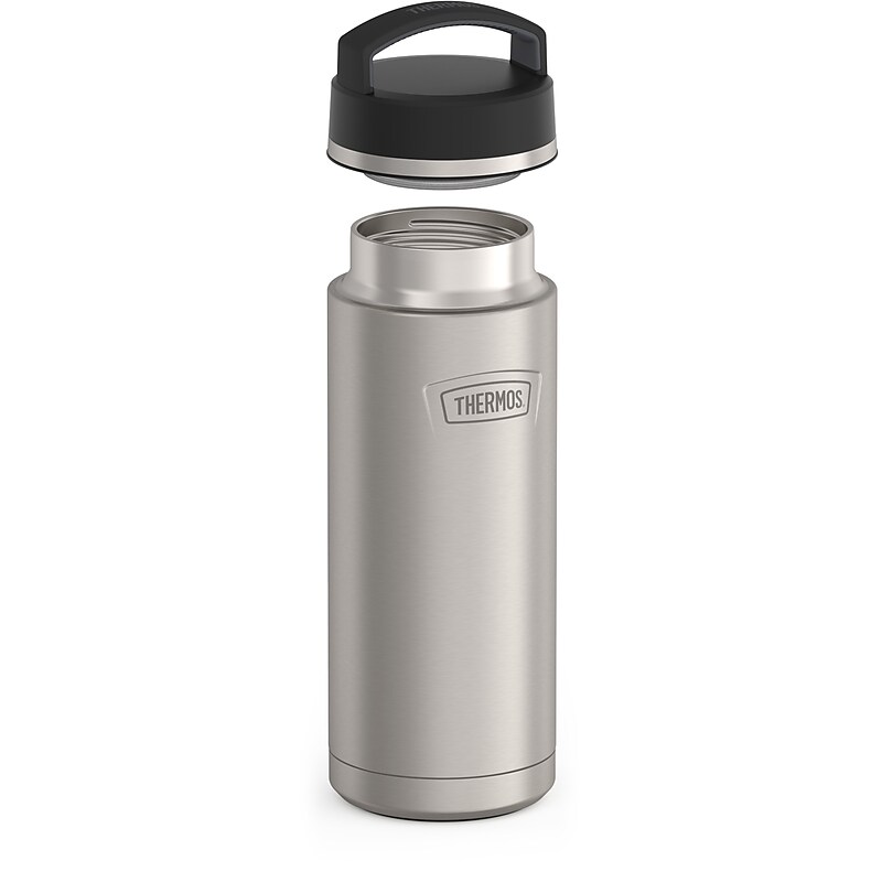 Thermos Icon Stainless Steel Vacuum Insulated Water Bottle, 32 oz., Matte Stainless (EAIS2302MS4) image 1
