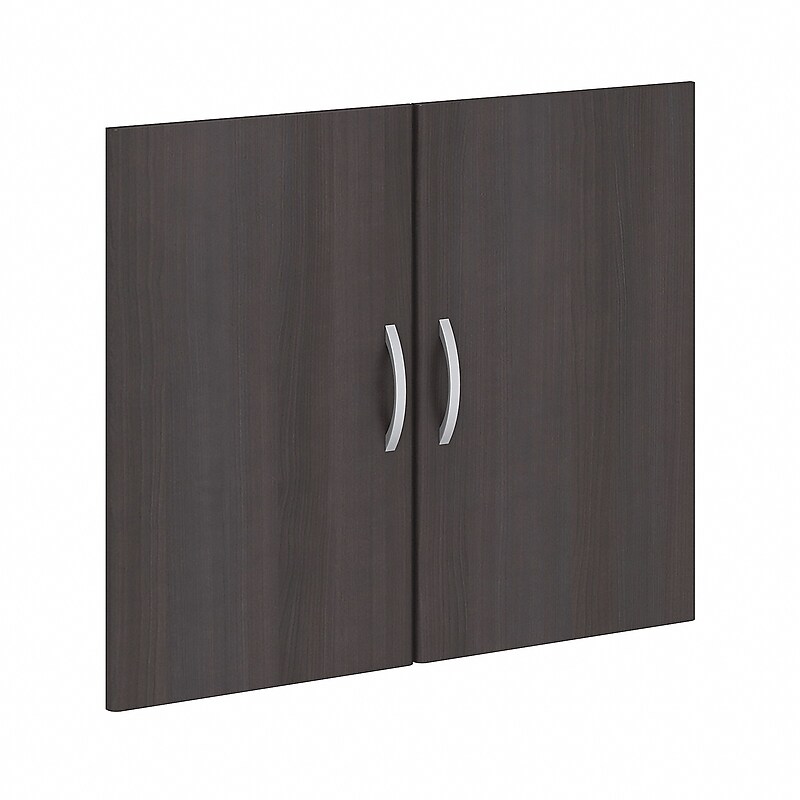 Bush Business Furniture Studio C Bookcase Door Kit, Storm Gray (SCB236SG) image 1