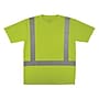 GloWear 8282 High Visibility Short Sleeve T-Shirt, ANSI Type R Class 2, Lime, X-Small (21831)~#|#~2A4B3B9C-EB3C-4E1F-8BEC92E2A95BCA8F_sc7