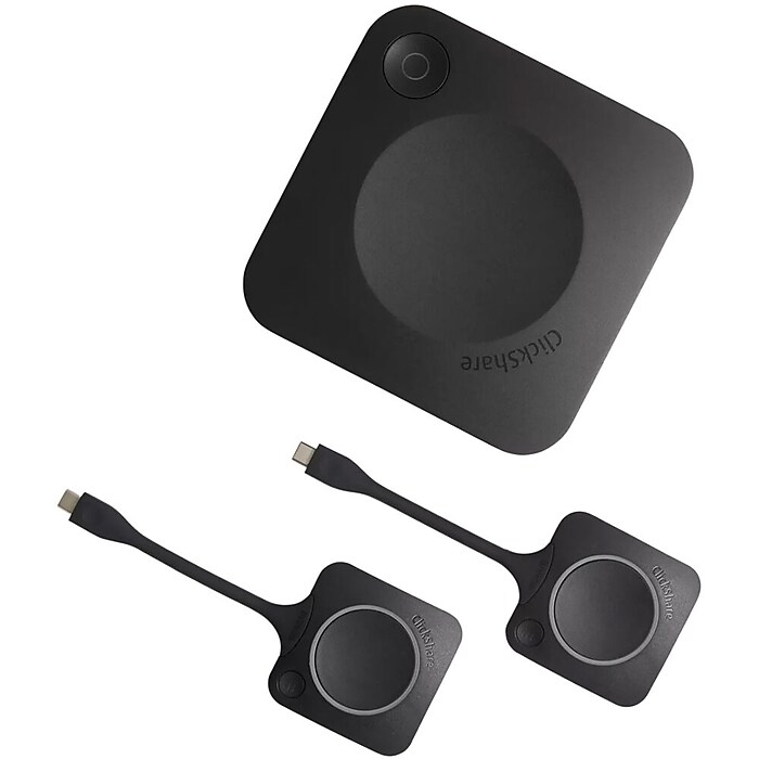 BARCOのClickShare 4個セットが入荷しました ClickShareバーコア - ワイヤレス・ハイブリッドミーティングに特化