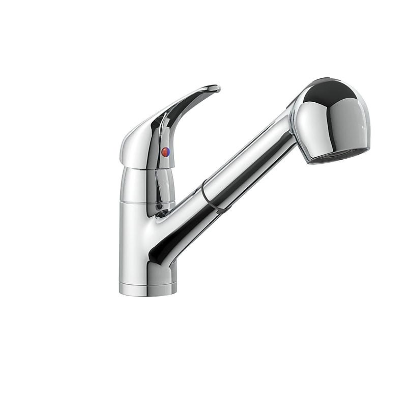 PROFLO 1.5 GPM Single Hole Pull Out Kitchen Faucet (PFXC5157CP) image 1