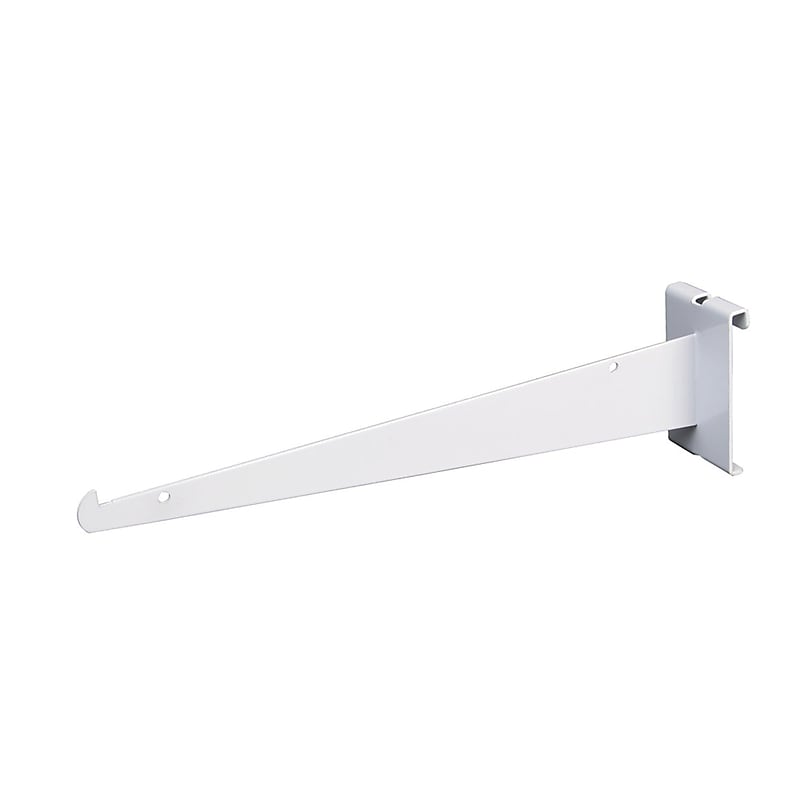 Nahanco 12" Shelf Bracket, White (WTE12KB) image 1