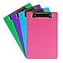 JAM Paper Plastic Clipboard, Mini Size, Assorted Colors, 4/Pack (331CPfassrt)~#|#~2A503525-CC6E-4AC1-A4865126F9918DB5_sc7