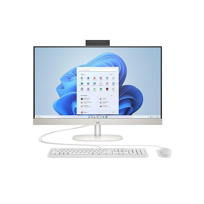 HP 27" All-in-One Desktop Computer, Intel Core  i5-1334U, 8GB RAM, 256GB SSD, Windows 11 Home image 1