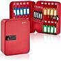 AdirOffice 30-Key Cabinet with Combination Lock and Key Tags, Red (682-30-RED-689-PKG)~#|#~2A5269FF-706D-40C0-9F9839D7AFA677AD_sc7