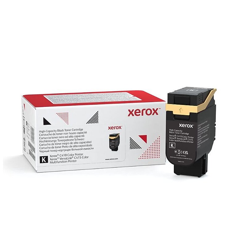 Xerox C410/VersaLink C415 Black High Capacity Toner Cartridge (006R04685) image 1