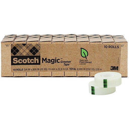Scotch Brand Matt Finish Magic Tape 3/4 X 18 Yds.