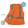 Ergodyne GloWear 8215BAW-S High Visibility Women’s Breakaway Vest, ANSI Class R2, Orange, 2XL (22456)~#|#~2A58527E-2788-4DA5-9D66AF5F5ACB598B_sc7