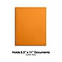 Staples 3-Hole Punched 4-Pocket Paper Folder, Orange (ST56210-CC)~#|#~2A59189C-5D41-4675-89F27CBBDC527A25_sc7