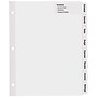 Avery Big Tab Printable Paper Dividers with Large White Labels, 8 Tabs, White, 20 Sets/Pack (14441)~#|#~9FBBCAFF-D972-4045-9208FFBEBBAB3715_sc7