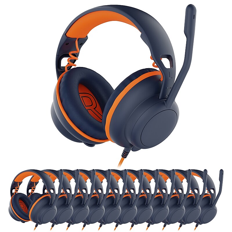 Delton Ascent S35 3.5mm Noise Canceling Stereo Headset, 20/Pack (DWHAS35B20) image 1