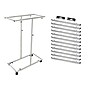 AdirOffice Steel Mobile Blueprint Storage File Storage Cart with (12) 30" Hanging Clamps, Beige (614-6036)~#|#~2A63DCC0-39F6-4222-A8912F24B48A3B7D_sc7