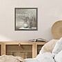 Amanti Art Pussy Willow Still Life Gray Pots Crop by Julia Purinton Framed Canvas Wall Art Print, 16" x 16" (A42674079000)~#|#~2A6A7221-AD58-4019-A872F264DFA7FE8C_sc7