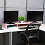 Mind Reader Adjustable Dual Monitor Stand, Up to 44 lbs., Pink (MDFMOND-PNK)~#|#~2A6CB63B-6C82-408E-A2E8B8B0B82058EA_sc7