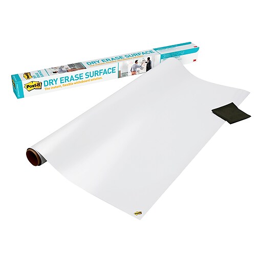 Post-it® Super Sticky Dry Erase Surface DEFPackReg, 7 in. x 11.375 in. (177  mm x 288 mm)