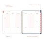 2026 Blue Sky Strawberry 8.5" x 11" Weekly & Monthly Planner, Plastic Cover, Blue/Red (154853)~#|#~2A6E2A9A-DFC0-4CE2-B1FFDD23E195F170_sc7