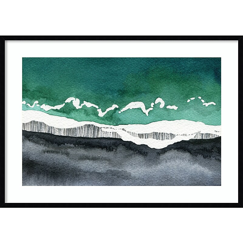 Amanti Art Black Sand Dream by Janet Meinke Lau Wood Framed Wall Art Print, 41" x 29" (A42675506649) image 1