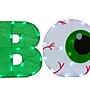 National Tree Company 44" 2D Tinsel Fabric BOO Sign Decoration (DF-23050004L)~#|#~2A74BA29-D30B-4B5F-9CEAB499E67A439A_sc7