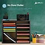 AdirOffice 500 Series 12-Compartment Literature Organizer, 20" x 11.8", Black (500-12-BLK)~#|#~2A77B17E-B52F-4CA6-B298B9549C471B3E_sc7