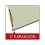 Ecom Folders Recycled Pressboard Classification Folder, 2" Expansion, Legal Size, Green, 25/Box (DV-T52-02-3GRN)~#|#~2A7CE296-F8FE-44B7-9002AE04E92F2257_sc7