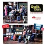 Dbest Quik Box Medium Stackable Folding Plastic Storage Bin, 12" x 11" x 12", 33.6 Qt., Black, 3/Pack (01-932)~#|#~2A7E63DD-FAC5-4B45-84249D3900F491D7_sc7
