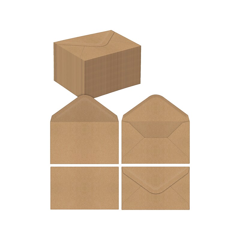 Better Office Mini Envelope, Kraft, 100/Pack (64513-100PK) image 1