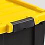 Iris Stor-It-All 78.5 Quart Storage Container with Lid, Plastic, Black, 2/Pack (540016)~#|#~2A87C939-501A-40F5-9C71D7CFDD4FF088_sc7