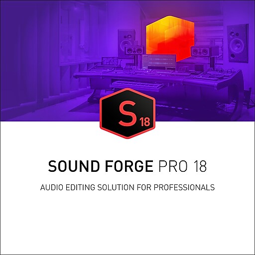 Magix SOUND FORGE Pro 18 for 1 User, Windows 10 & 11